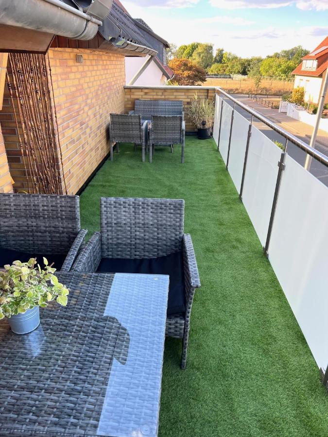 Ferien-Whg Moewe Nahe Steinhuder Meer Mit Garten Und Balkon Hagenburg Exterior photo
