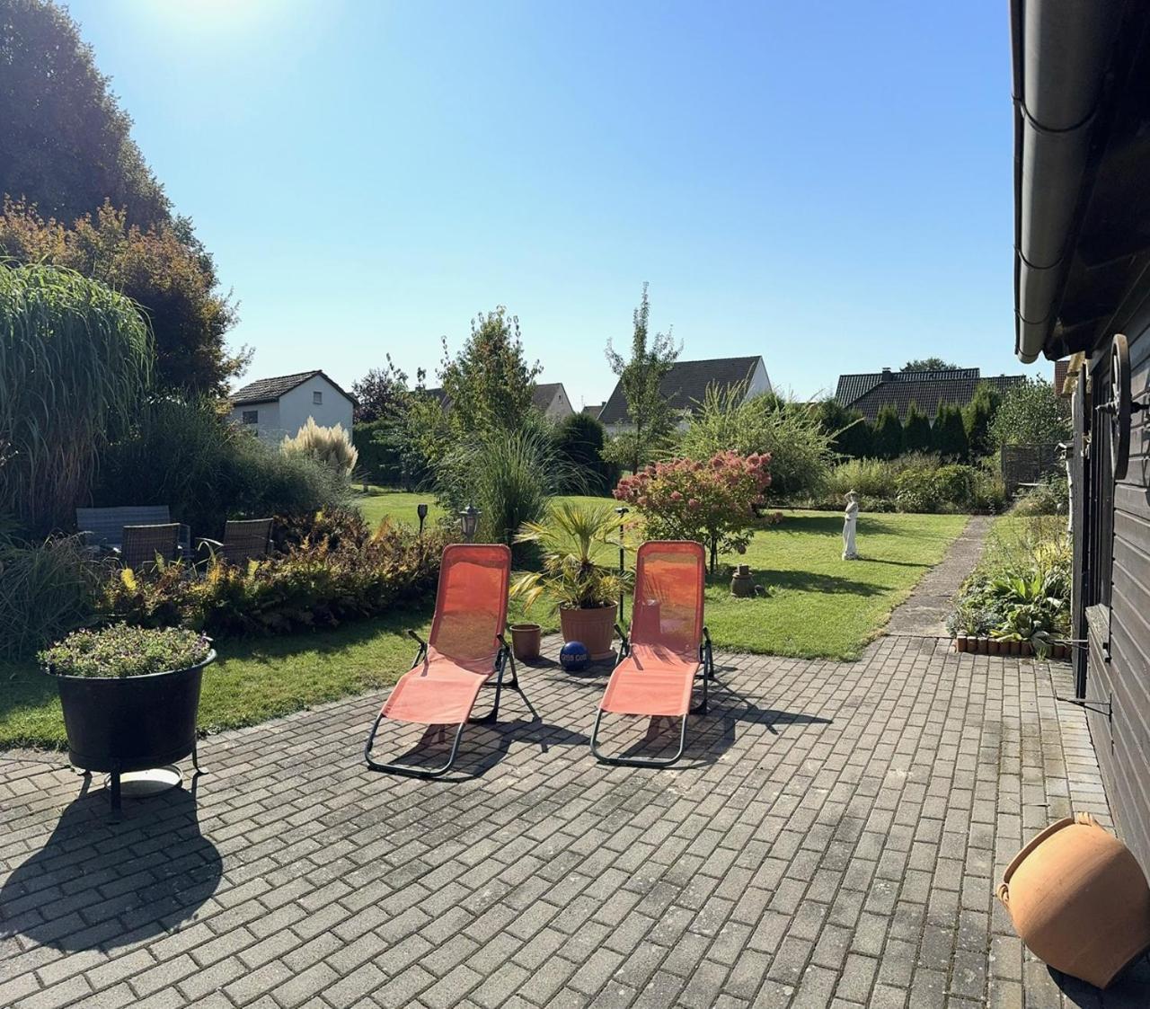 Ferien-Whg Moewe Nahe Steinhuder Meer Mit Garten Und Balkon Hagenburg Exterior photo