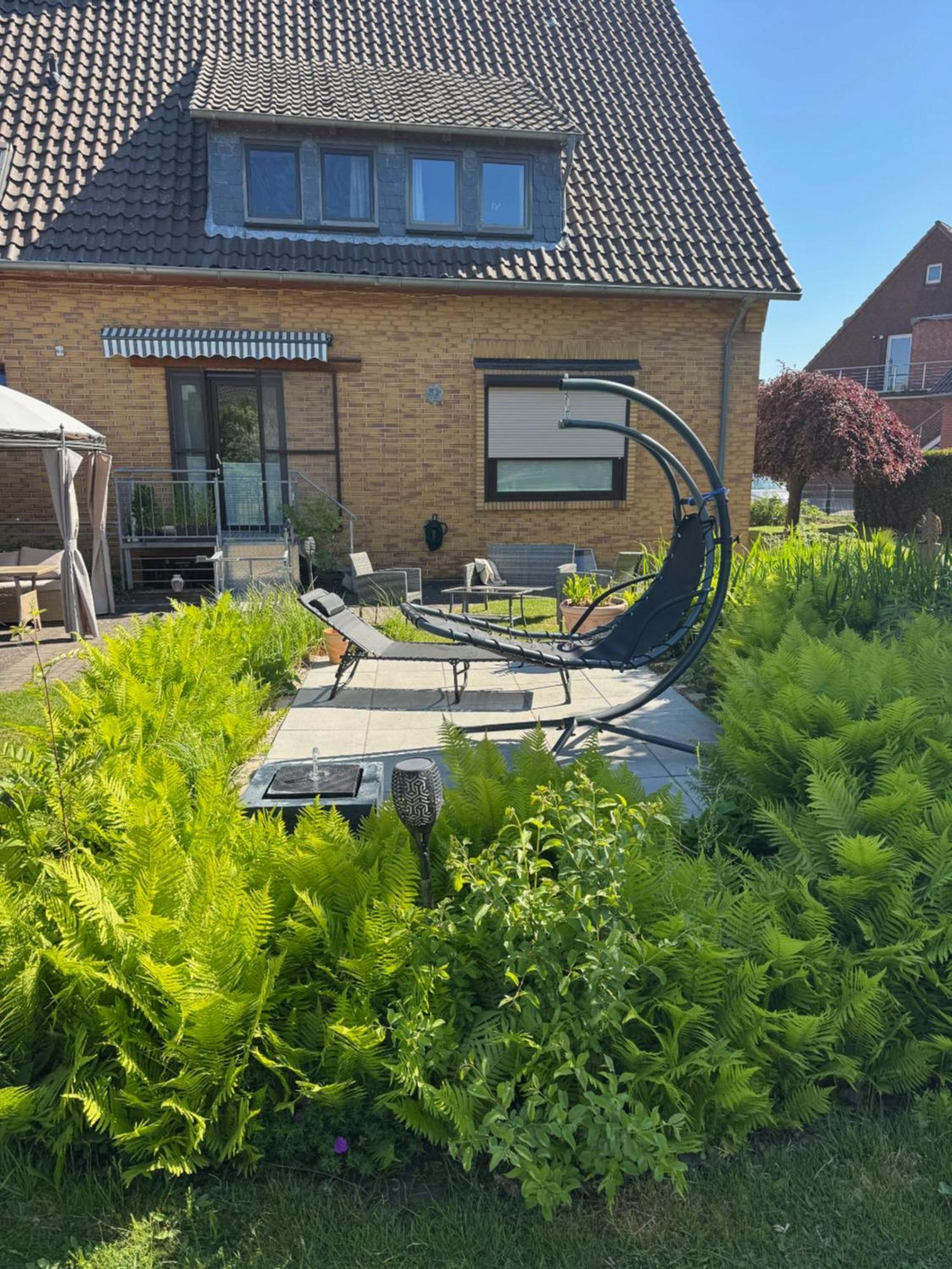 Ferien-Whg Moewe Nahe Steinhuder Meer Mit Garten Und Balkon Hagenburg Exterior photo