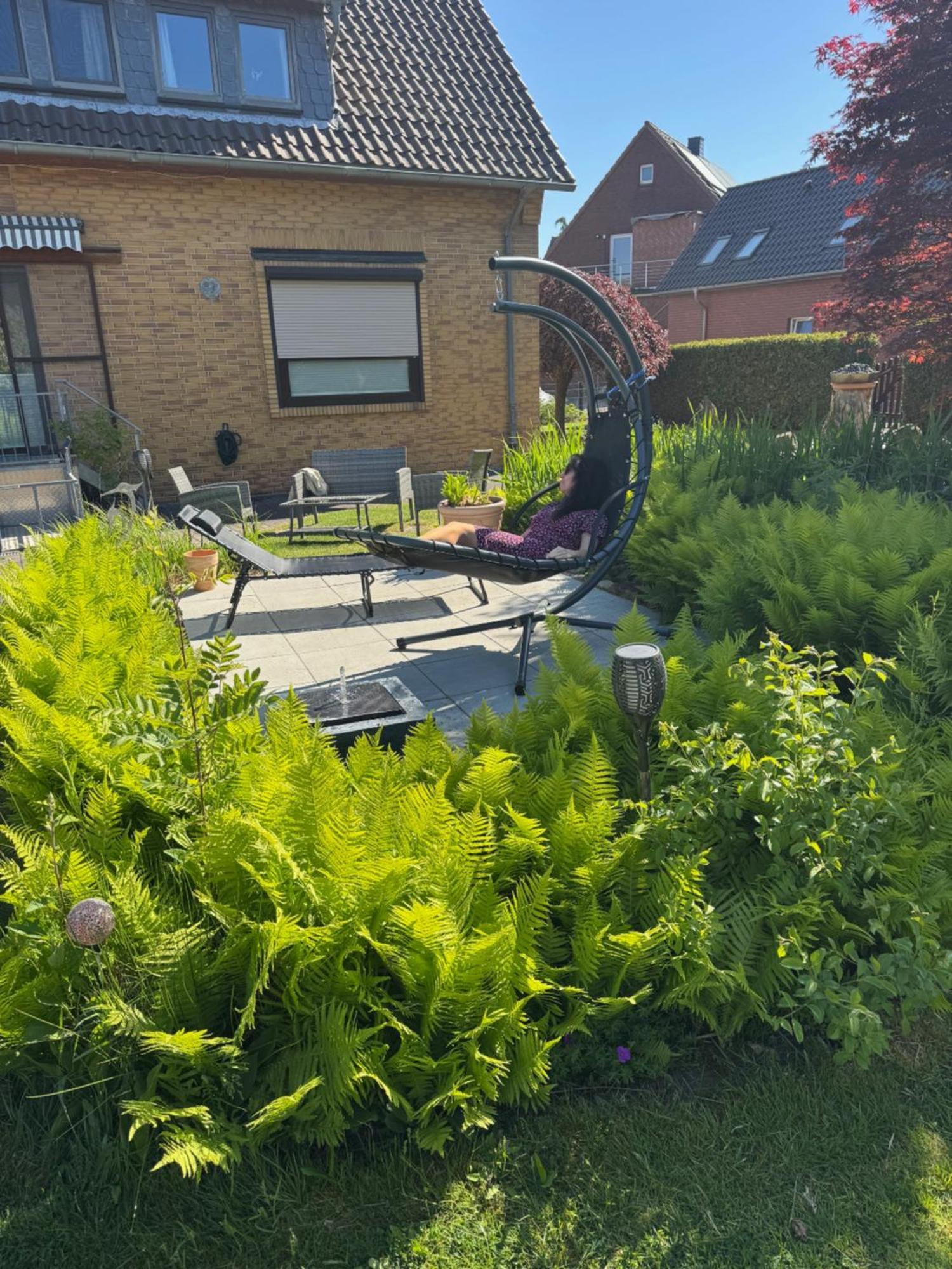 Ferien-Whg Moewe Nahe Steinhuder Meer Mit Garten Und Balkon Hagenburg Exterior photo
